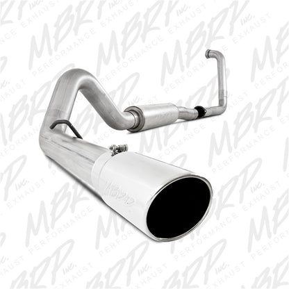 MBRP 2003-2005 Ford Excursion 6.0L Turbo trasero de un solo lado (Stock Cat)