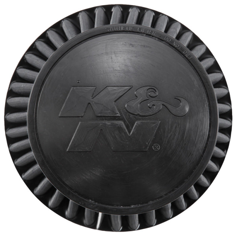 K&N Universal Rubber Filter Round Tapered 6in Flange ID x 7.5in Base OD x 5.25in Top OD x 8in Height