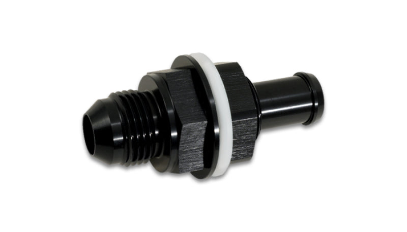 Adaptador de célula de combustível de anteparo vibrante - sinalizador macho 6AN x rebarba de 3/8 pol.