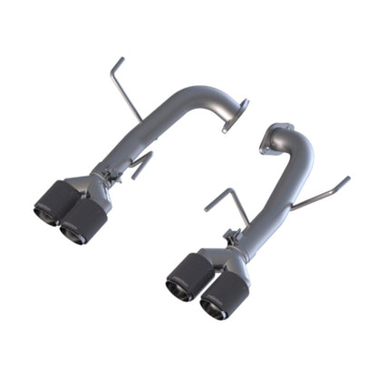 MBRP 15-19 Subaru WRX 2.0L/STI 2.5L 2.5in Salida trasera doble dividida con puntas CF de 3.5in - T304