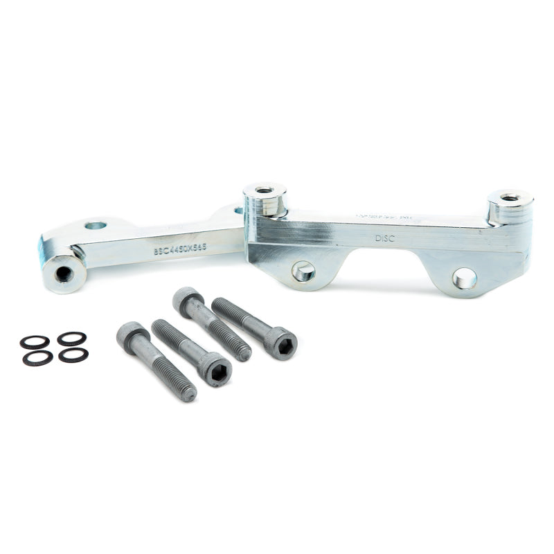 Alcon 2007+ Jeep JK-JL 330x22mm Rotors 4-Piston Calipers Rear Brake Kit (Includes Brake Lines) - Red