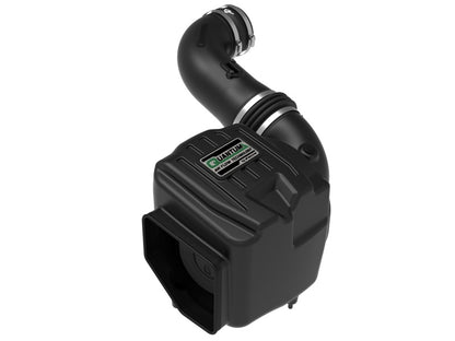 aFe Quantum Pro DRY S Sistema de admissão de ar frio 08-10 GM/Chevy Duramax V8-6.6L LMM - Seco