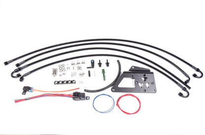 Radium Engineering 08+ Kit de tanque de compensação de combustível Mitsubishi Evo X (FST não incl.)