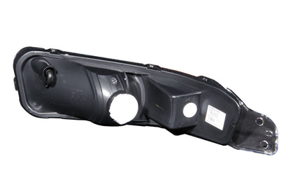 ANZO 2005-2009 Ford Mustang Euro Luces de estacionamiento negras con reflector ámbar