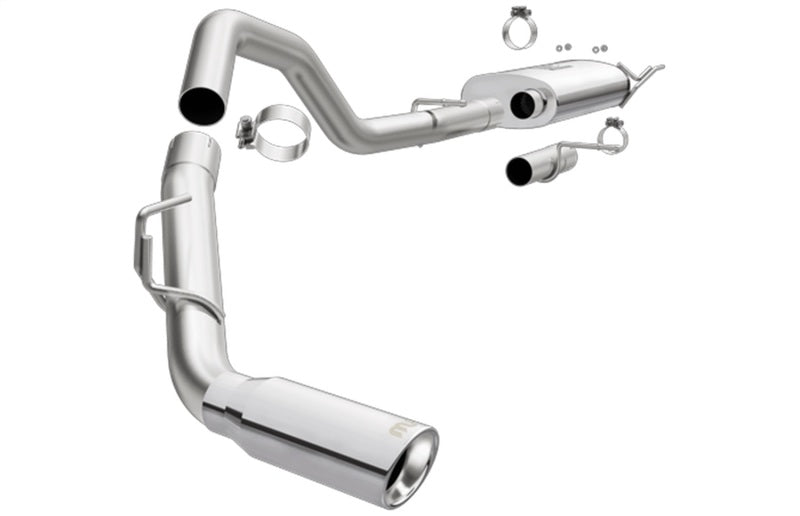 MagnaFlow CatBack 18-19 Ford Expedition V6 3.5L Gas 3in Escape de acero inoxidable pulido