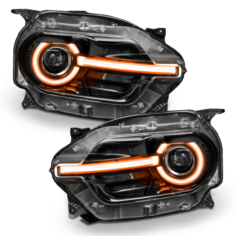 Oracle 2021 Ford Bronco Sport RGB+W Headlight DRL + Halo  - ColorSHIFT w/ RF Controller