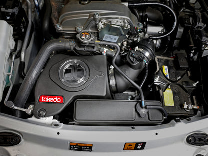 aFe Sistema de admisión de aire frío Takeda Momentum con Pro DRY S Media Mazda MX-5 Miata (ND) 16-19 L4-2.0L