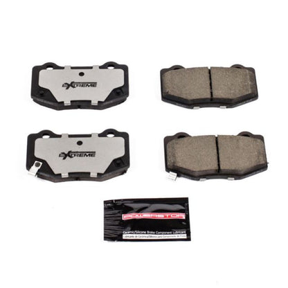 Power Stop 16-19 Cadillac ATS Rear Z26 Extreme Street Pastillas de freno con hardware
