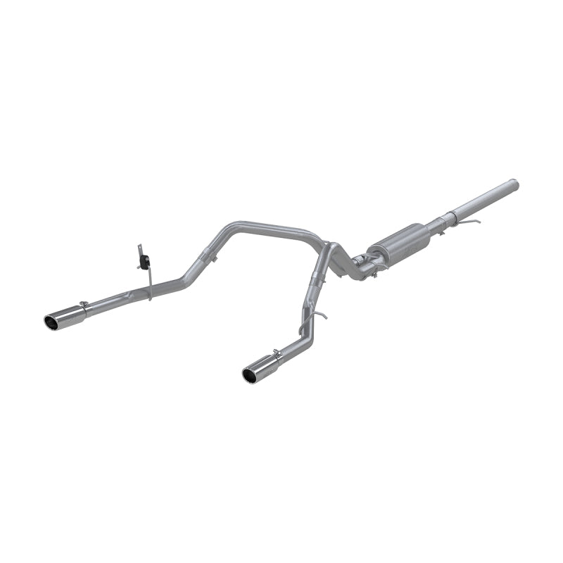 MBRP 14 Chevy/GMC 1500 Silverado/Sierra 4.3L V6/5.3L V8 Dual Split Trasero T409 3in Cat Back Escape