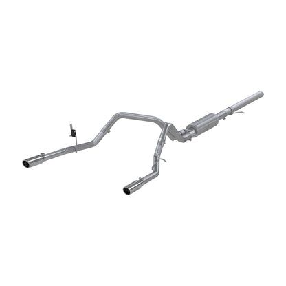 MBRP 14 Chevy/GMC 1500 Silverado/Sierra 4.3L V6/5.3L V8 Dual Split Trasero T409 3in Cat Back Escape