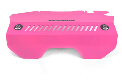 Cubierta de polea Perrin Subaru (para motores FA DIT) - Hyper Pink