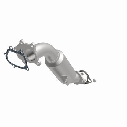 MagnaFlow Direct Fit Catalytic Converter 08-09 Subaru STi front OEM
