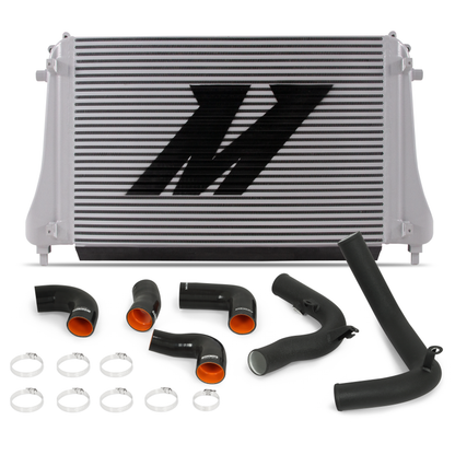 Mishimoto 2015+ VW MK7 Golf TSI / GTI / R Performance Intercooler Kit con tubos (negro)