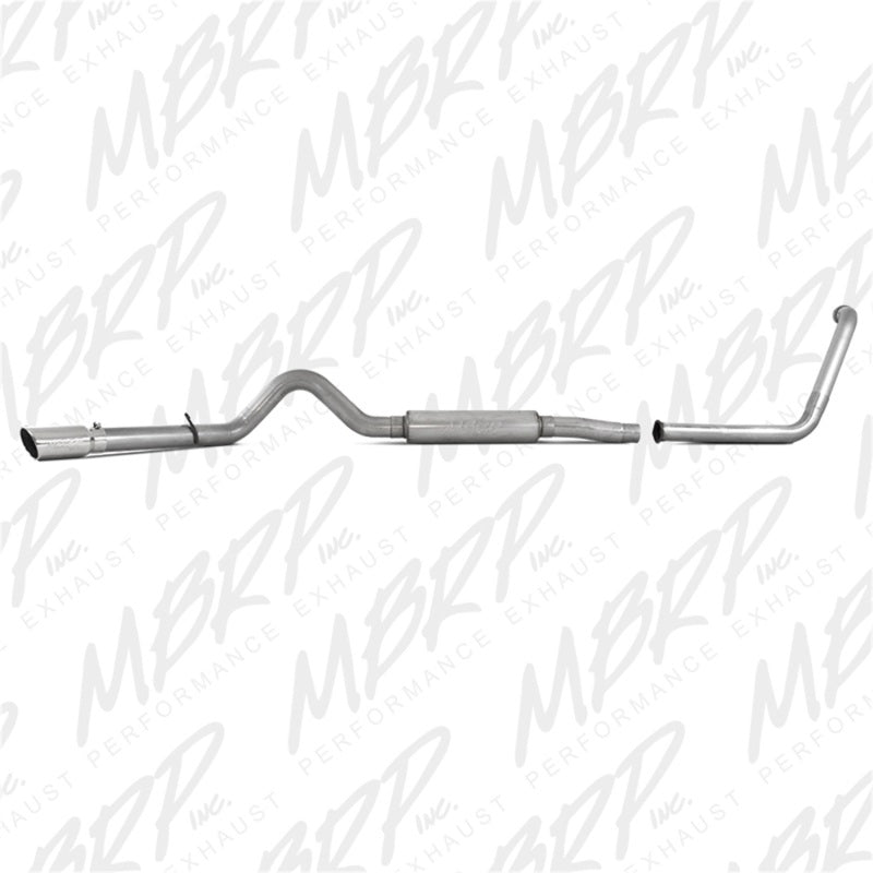 MBRP 2003-2005 Ford Excursion 6.0L Turbo trasero de un solo lado (Stock Cat)