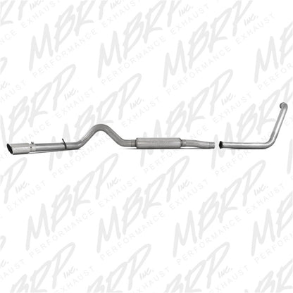 MBRP 2003-2005 Ford Excursion 6.0L Turbo trasero de un solo lado (Stock Cat)