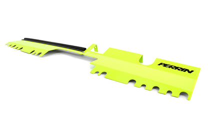 Cubierta de radiador amarillo neón Perrin 2015 WRX/STi
