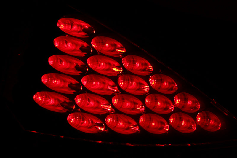 ANZO 2003-2005 Nissan 350Z LED lanternas traseiras fumaça
