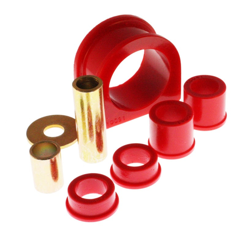 Energy Suspension 95-04 Toyota Pickup 4WD / 96-02 4Runner Conjunto de buchas de pinhão e rack dianteiro - vermelho