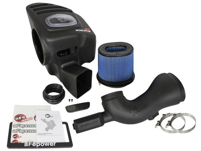 aFe Momentum GT Pro 5R Sistema de admisión de aire frío 13-15 Chevrolet Camaro SS V8-6.2L