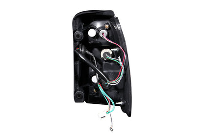 ANZO 2001-2002 Toyota 4 Runner LED lanternas traseiras pretas