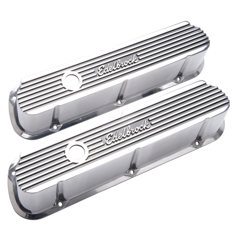 Edelbrock Valve Cover Elite II Series Ford 289 302 351W CI V8 Tall Polished