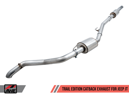 AWE Tuning 20-21 Jeep Gladiator JT 3.6L Trail Edition Escape Cat-Back