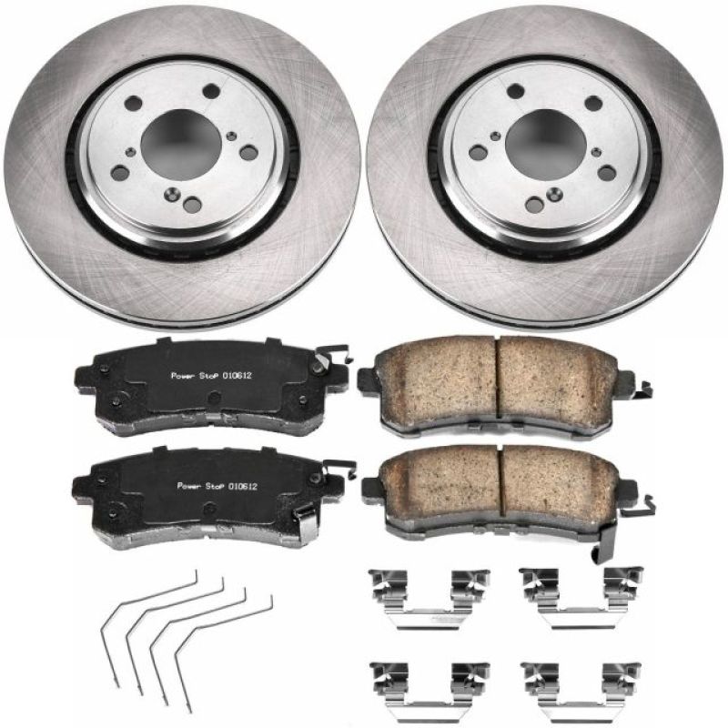Kit de freio dianteiro Autospecialty Honda Odyssey 15-17 Power Stop 15-17