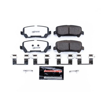 Power Stop 15-19 Chevrolet Colorado Rear Z36 Truck &amp; Tow Pastillas de freno con hardware