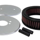 K&N Custom Round Racing Assembly Red 4.5in ID / 5.875in OD / 1.75in Height
