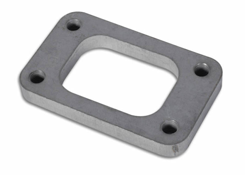 Vibrant T3/GT30R Turbo Flange de entrada de aço macio com 1/2 pol. de espessura (orifícios roscados)