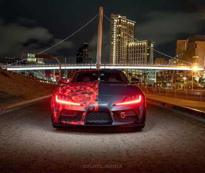 Oracle 20-21 Toyota Supra GR RGB+A Headlight DRL  Kit - ColorSHIFT w/ BC1 Controller