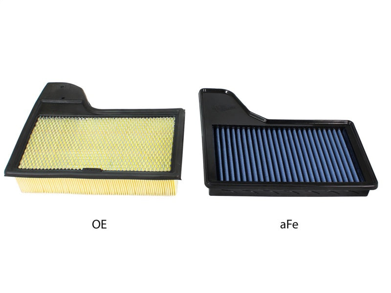 aFe MagnumFLOW OEM substituição filtro de ar PRO 5R 2015 Ford Mustang L4 / V6 / V8