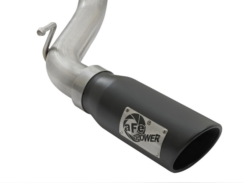 aFe MACHForce XP Cat-Back SS com pontas pretas 16 Toyota Tacoma V6-3.5L