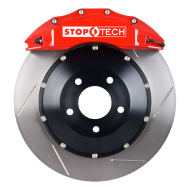 StopTech Porsche 911 05-10 Carrera BBK Front ST-60 6-Piston Red Calipers and 355x35mm Slotted Rotors