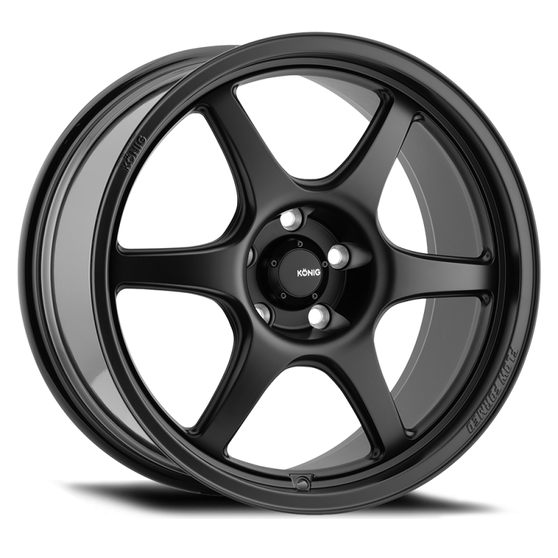 Konig Hexaform 18x9.5A 5x114.3 ET35 Preto Fosco