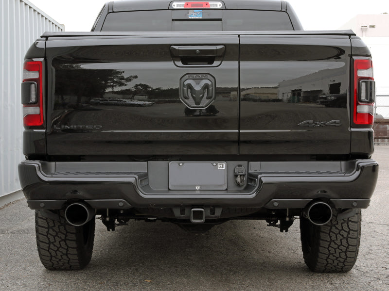 aFe Gemini XV 3in 304 SS Cat-Back escape 19-21 Ram 1500 V8 5.7L Hemi com pontas pretas