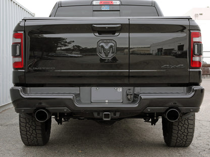 aFe Gemini XV 3in 304 SS Cat-Back escape 19-21 Ram 1500 V8 5.7L Hemi com pontas pretas