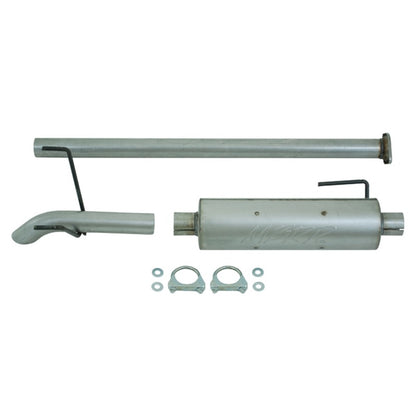 MBRP 05-11 Toyota Tacoma 4.0L EC/CC-SB Cat Back Turn Down Escape de aluminio de un solo lado