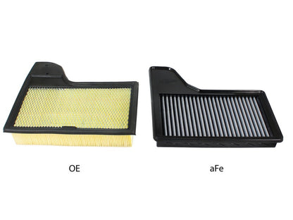 aFe MagnumFLOW OEM filtro de ar de substituição PRO Dry S 2015 Ford Mustang L4 / V6 / V8