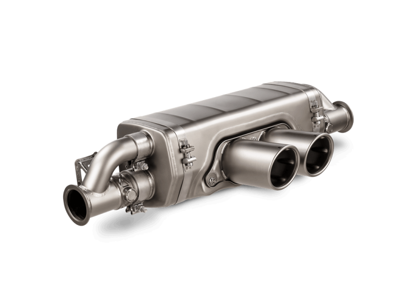 Akrapovic 2021-24 Porsche 911 GT3/GT3 RS (992) Slip-On Race Line (Titanium) w/Titanium Tips