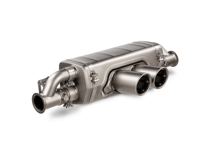 Akrapovic 2021-24 Porsche 911 GT3/GT3 RS (992) Slip-On Race Line (Titanium) w/Titanium Tips