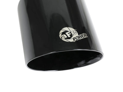 Pontas de escape de substituição aFe MACH Force-XP 4-1/2 pol. pretas OE - 15-19 Dodge Charger/Hellcat