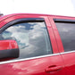 AVS 06-08 Dodge RAM 1500 Mega Cab Ventvisor In-Channel Front & Rear Window Deflectors 4pc - Smoke