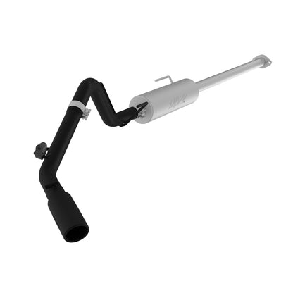 MBRP 09-14 Toyota Tacoma 4.0L EC/CC Cat-Back Salida única AL - Negro