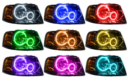 Oracle 03-06 Ford Expedition SMD HL - Black - ColorSHIFT w/ 2.0 Controller
