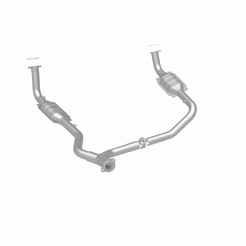 MagnaFlow DF Cat. Conv 95-99 Range Rover 4.0/4.6L GEMS Y-Pipe Assembly *NOT FOR SALE IN CALIFORNIA*