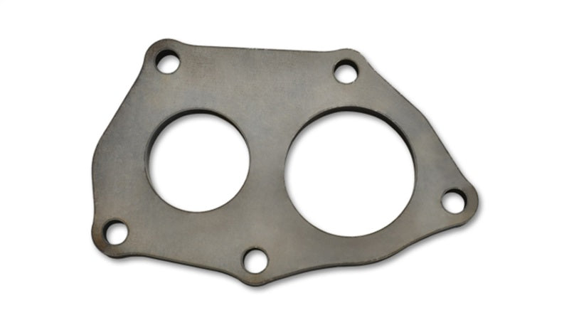 Vibrant 5 Bolt Downpipe Brida para Mitsu Evo 7-10 - Acero dulce