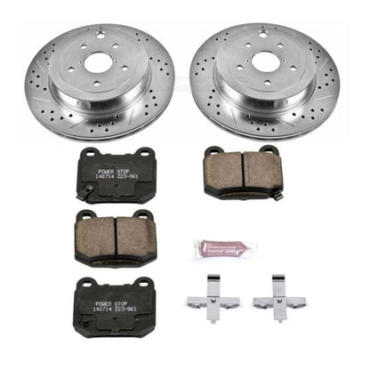 Power Stop 08-14 Subaru Impreza Trasero Z23 Evolution Sport Kit de Freno