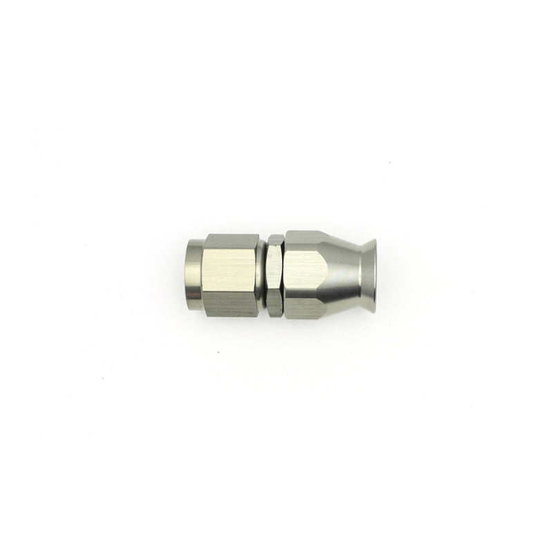 Extremidade de mangueira reta giratória DeatschWerks 6AN PTFE (incl. 1 inserto verde-oliva)