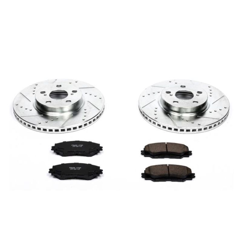 Power Stop 09-10 Pontiac Vibe Front Z23 Evolution Sport Kit de freno